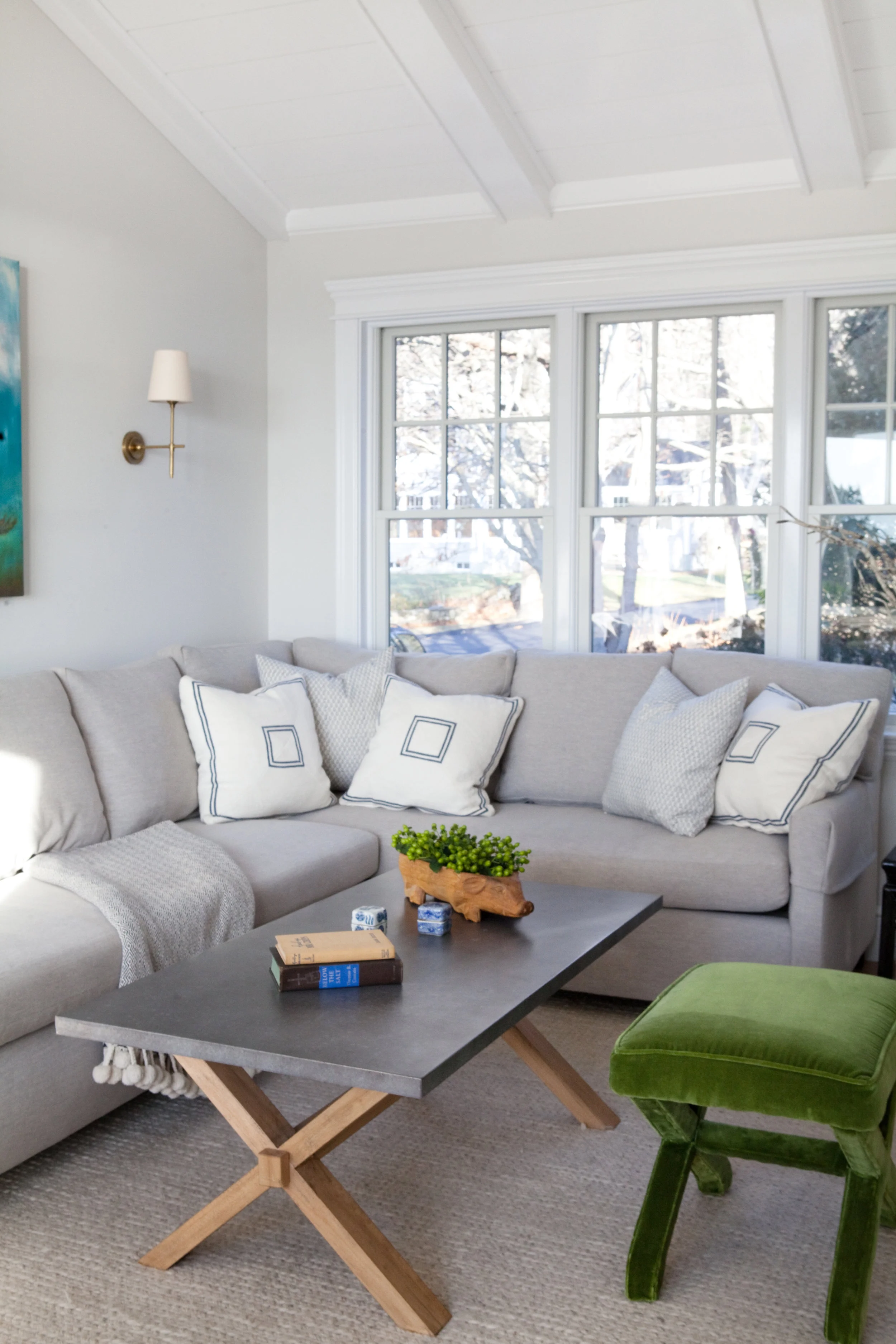 sitting area - Huffard House Interior Design