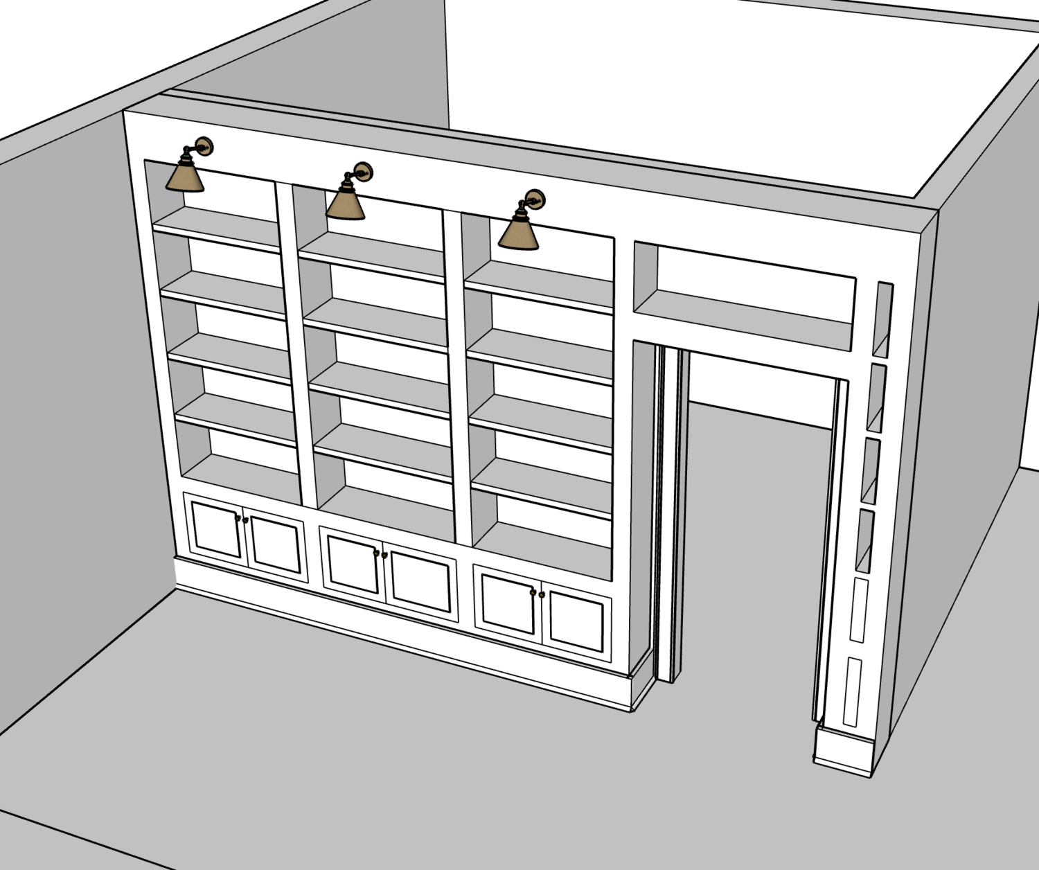 Built-Ins with Huffard House