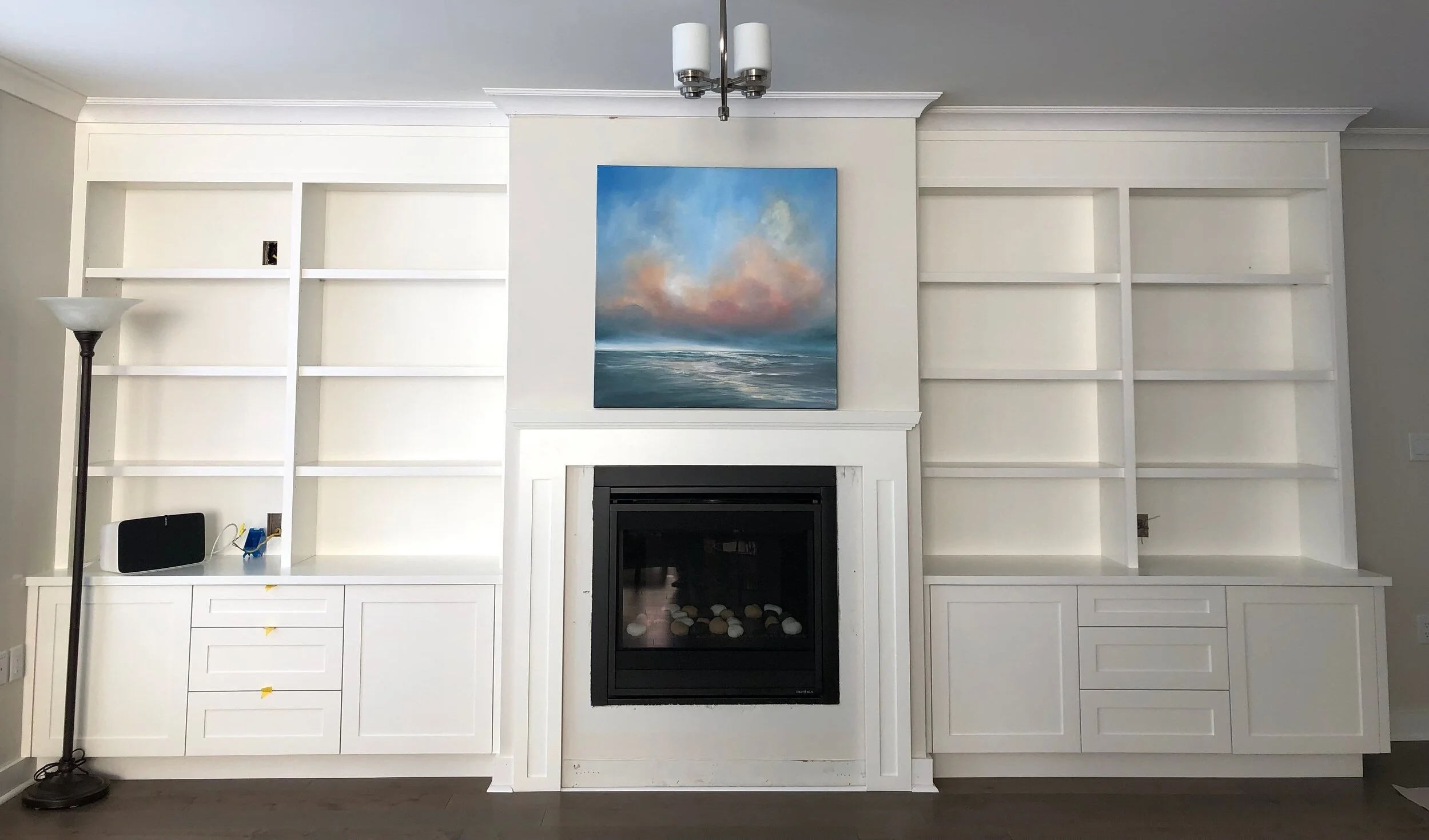 Renderings to Real Life: custom built-in unit