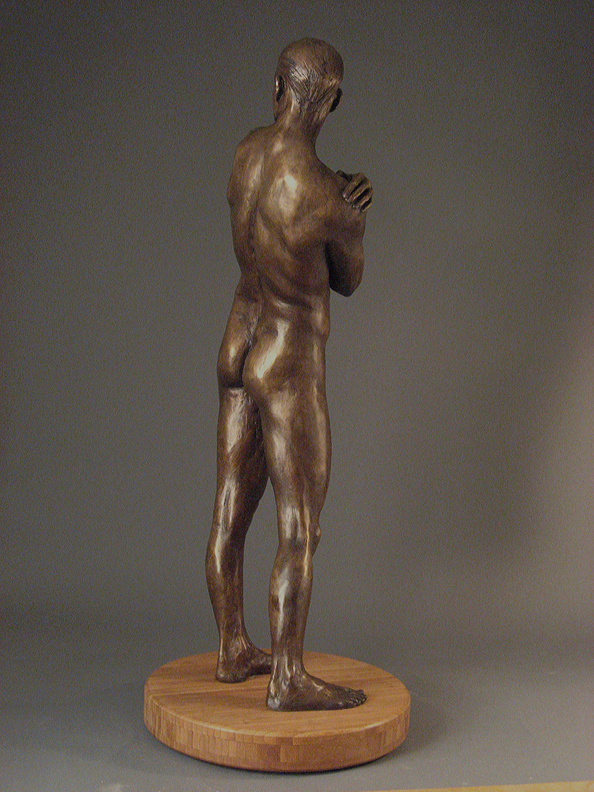 Adonis - 31 X 12 X 8 in cast bronze