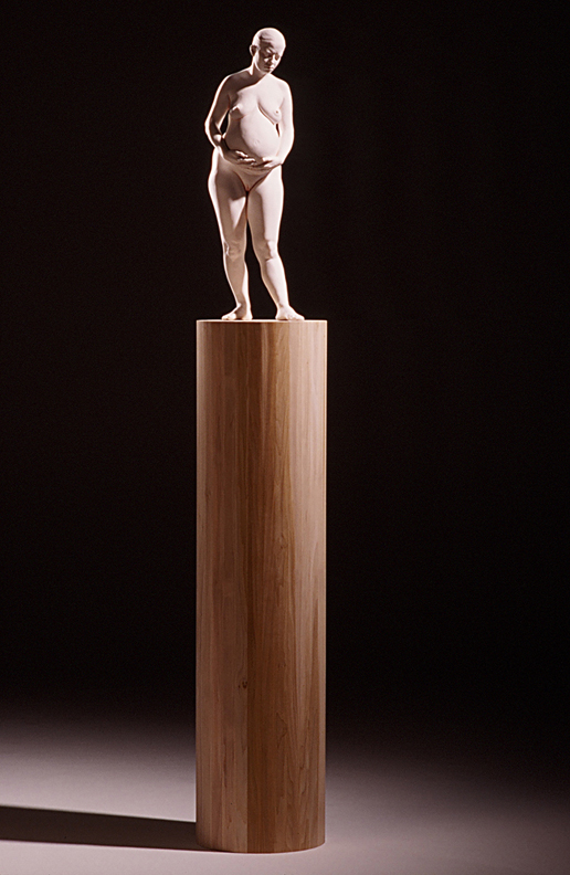 Attesa Await - 32 x 12 x 9 in hydrocal