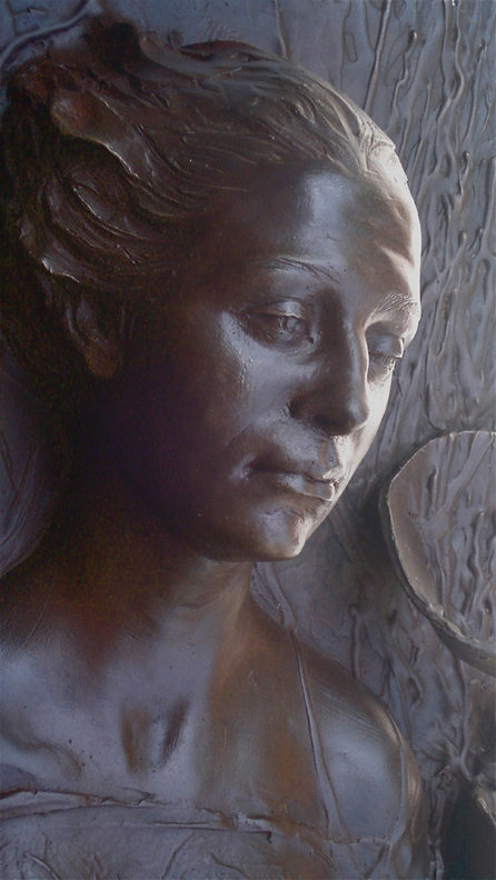 Gaia II - 15 X 12 X 5 in cast bronze