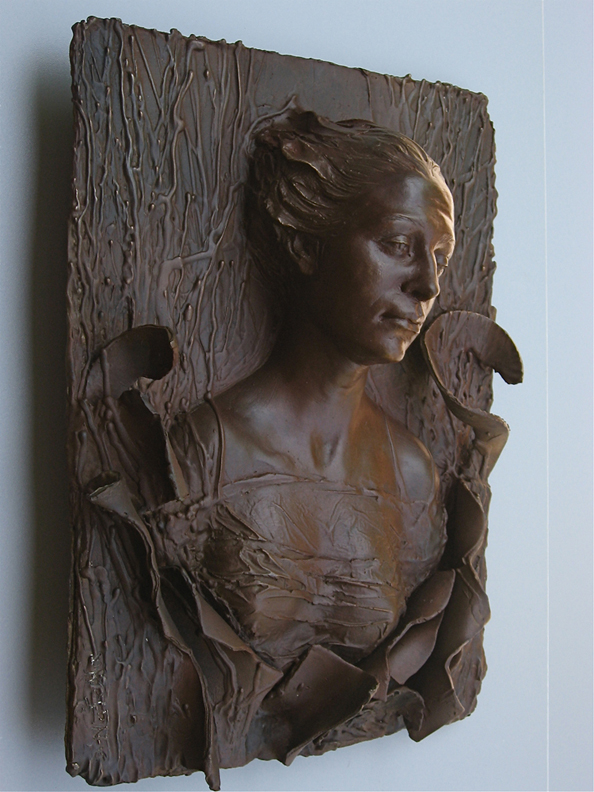 Gaia II - 15 X 12 X 5 in cast bronze