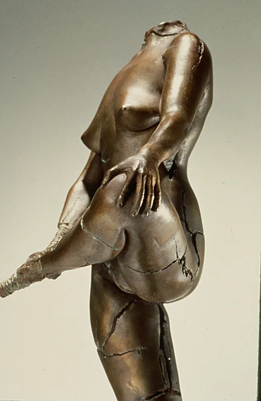 Cassandra - 36 X 15 X 12 in cast bronze