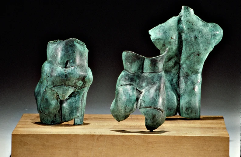 Conversations - 16 X 10 X 7 in cast bronze