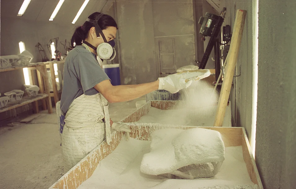 MOLD MAKING (CERAMIC SHELL MOLDS, LOST WAX PROCESS)