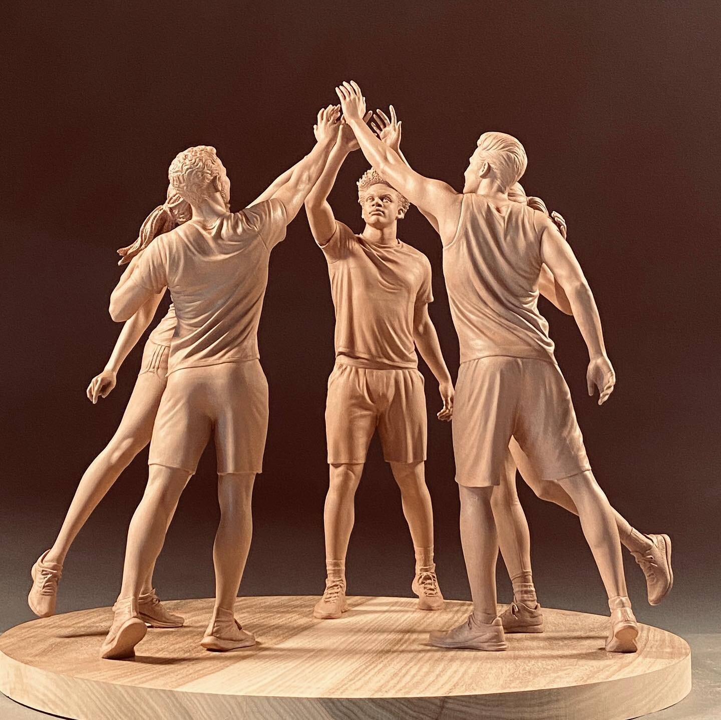 Spirit of Indiana maquette #art  #artistsofinstagram  #artistic  #raclinschoolofthearts  #indianahoosiers  #sculptureoftheday #figurative  #figurativesculpture  #isc #internationalsculptureday  #internationalwomensday  #k&uuml;nst  #belgium  #museuma