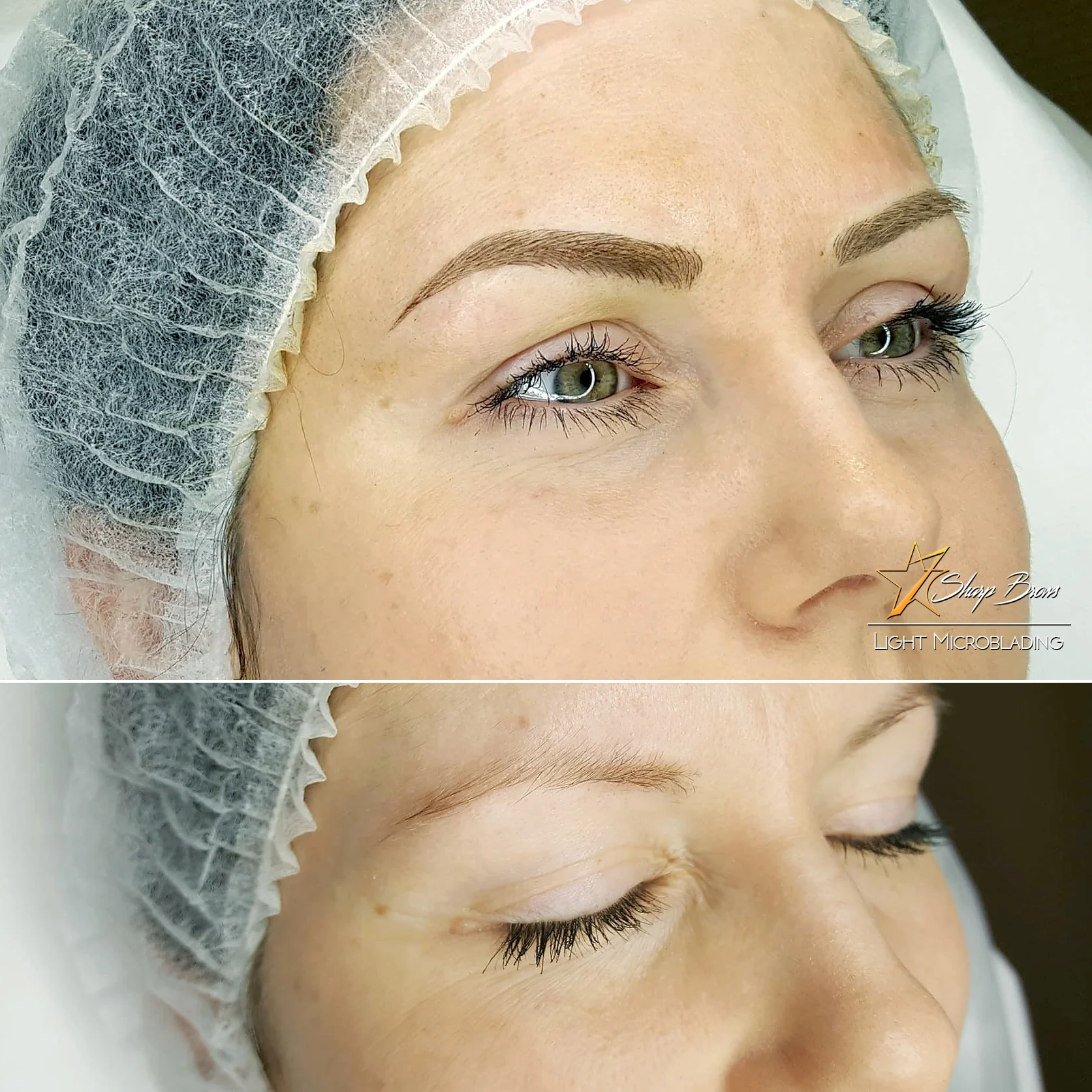 With correctly done Sharpbrows Light microblading the results will change the overall appearance of the face entirely. Quite often the client also looks and feels considerably younger.