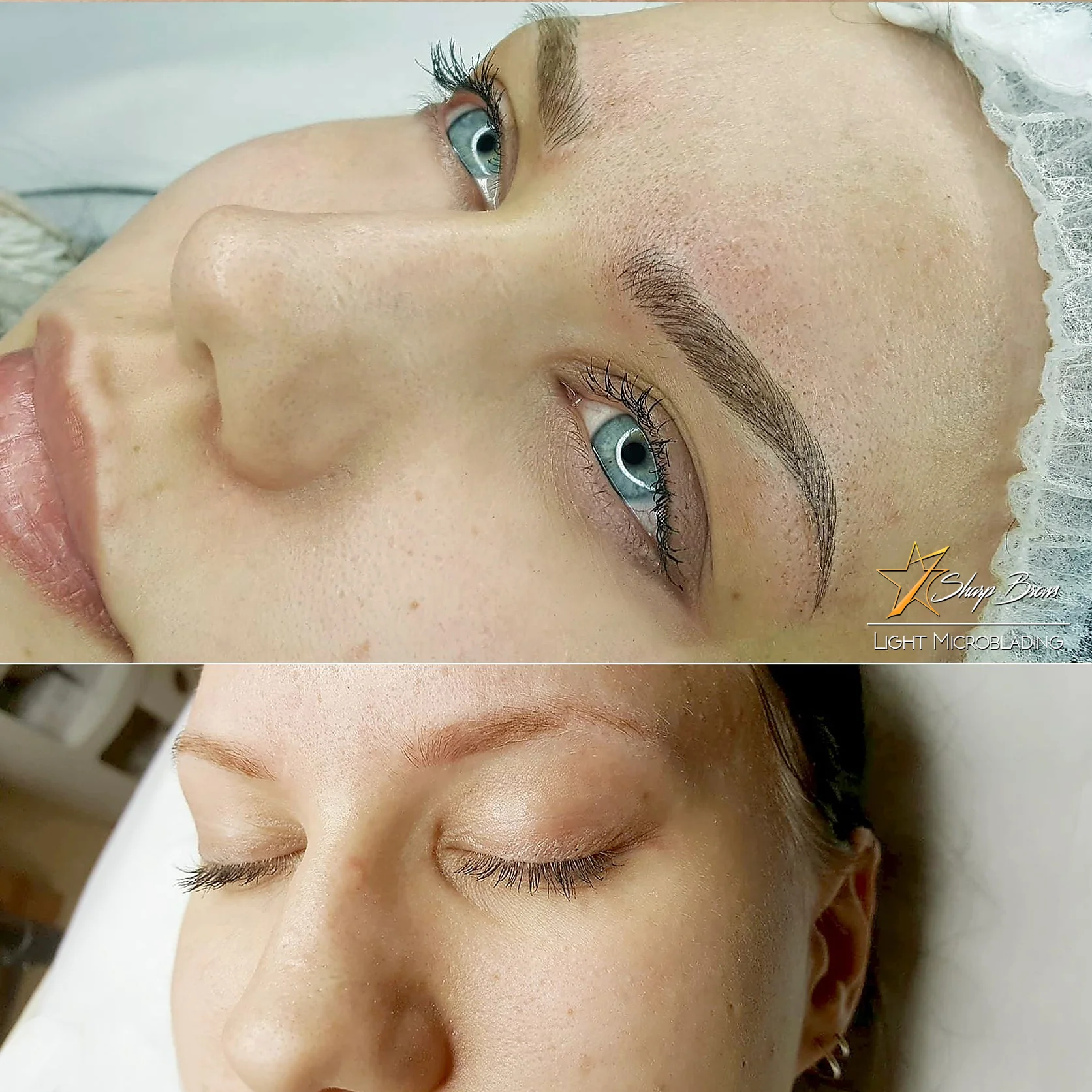 Correctly made SharpBrows Light microblading does not only bring out and brighten the eyes, it changes the overall appearance of the face. Clients say that they have lost tens of years when it comes toi the age they look like.
