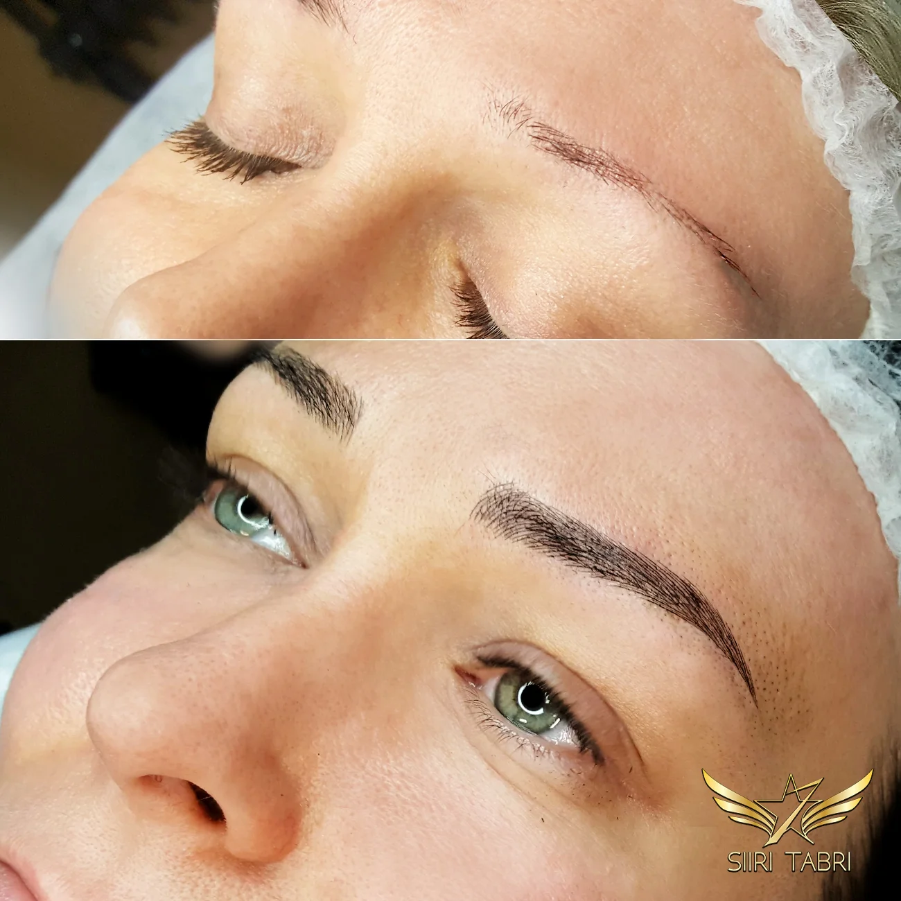 SharpBrows Light Microblading. Here is an example of how a brow is created practically from scratch. The initial situation was literally very weak.