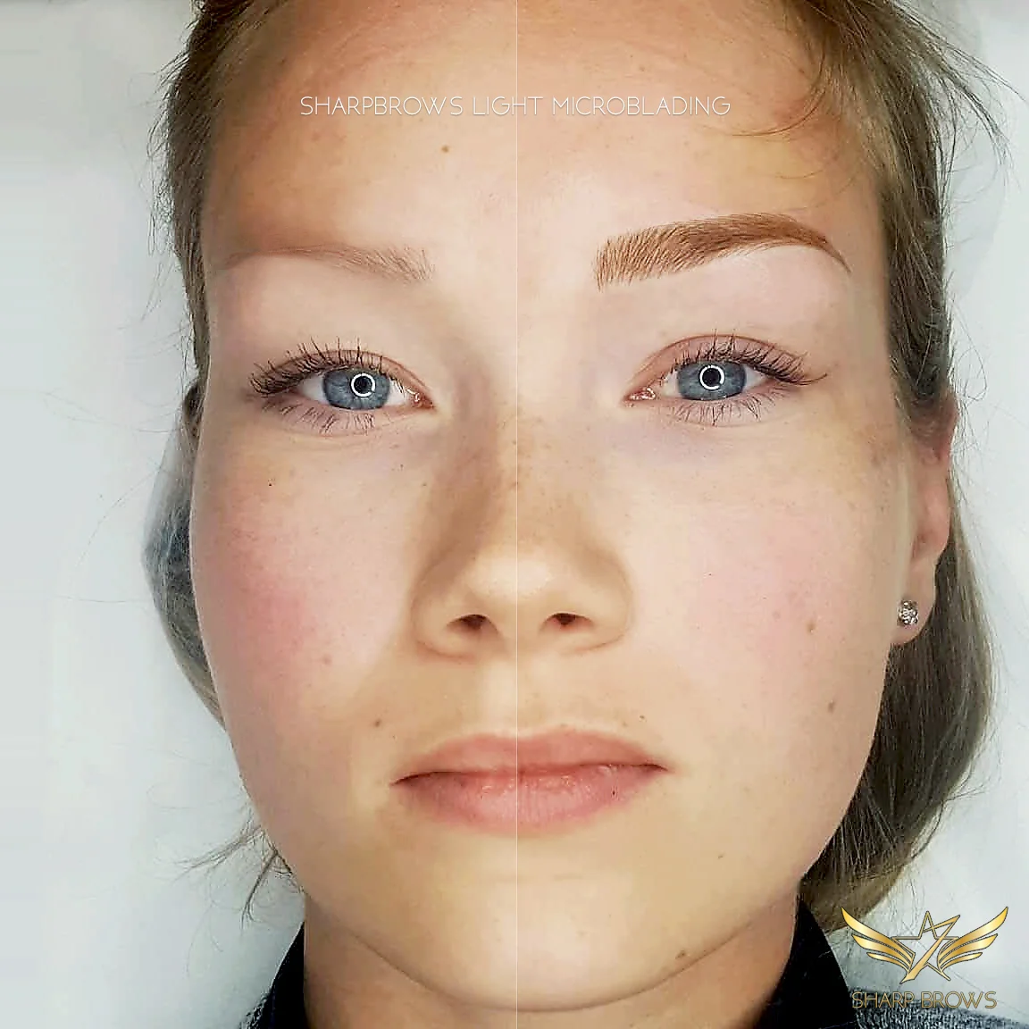 SharpBrows Light microblading. The correct way of making microblading can change a lot.