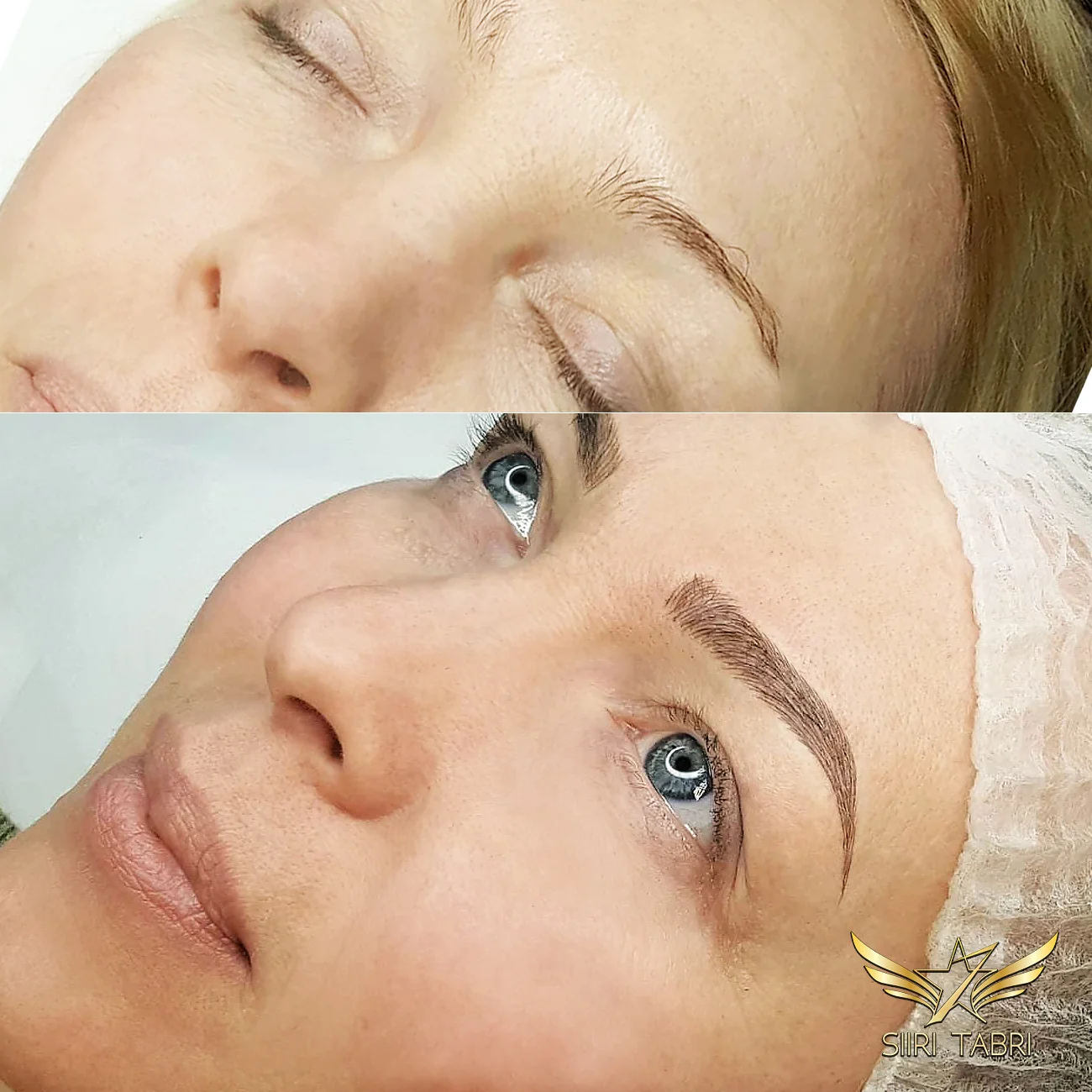 SharpBrows Light microblading. Results of light microblading literally change the overall image of a human face to a large extent.