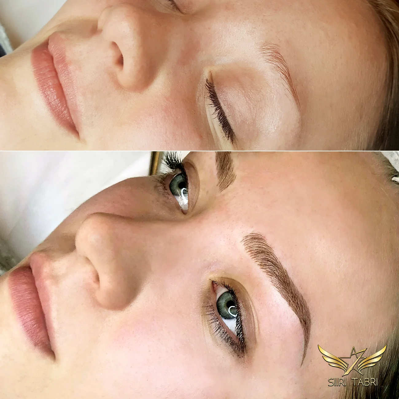 SharpBrows microblading. Just unbelievable change with the Light microblading technology.