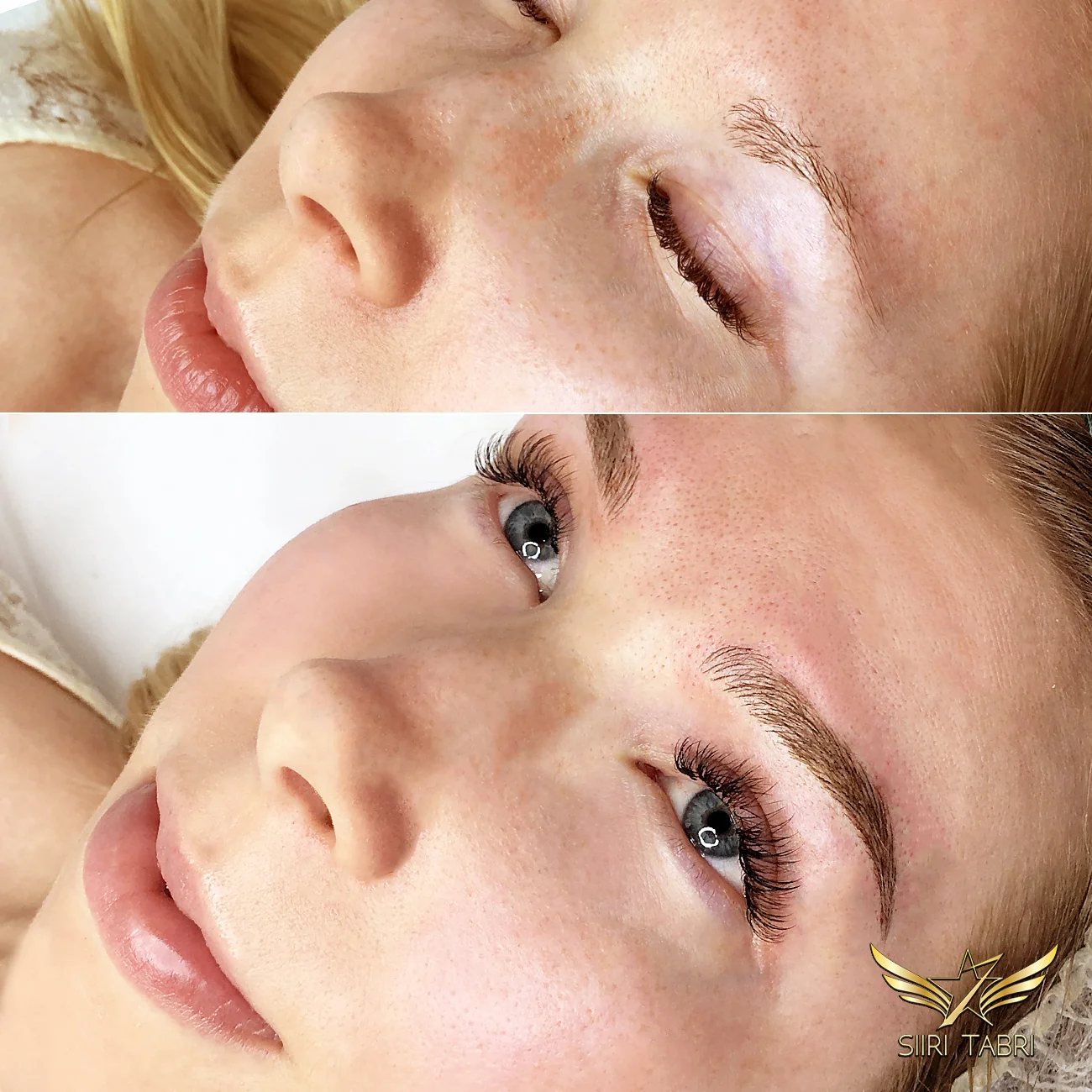 SharpBrows Light microblading - Amazing change with Light microblading. Correct brows change absolutely everything.