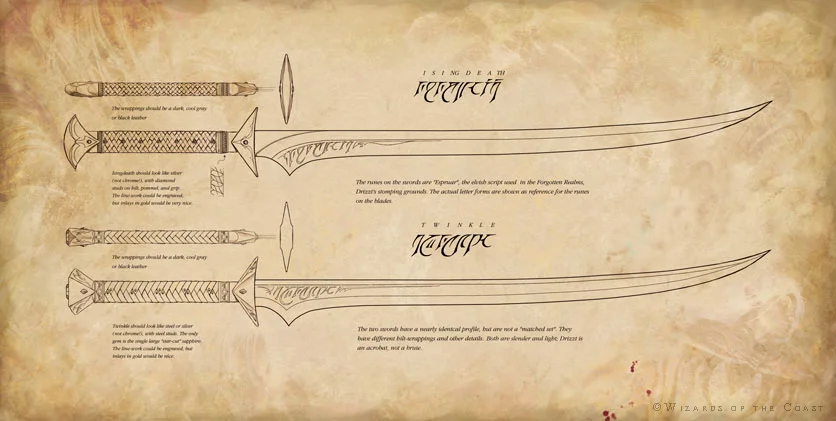 Drizzt's Swords