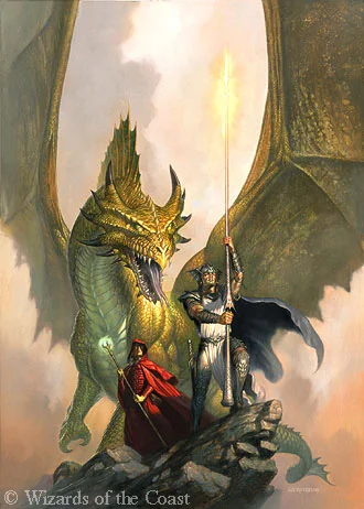 Dragonlance Lithograph (18x24)