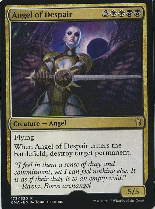 Angel of Despair Artist Proof The Art of Todd Lockwood Angel of Despair Artist Proof The Art of Todd Lockwood