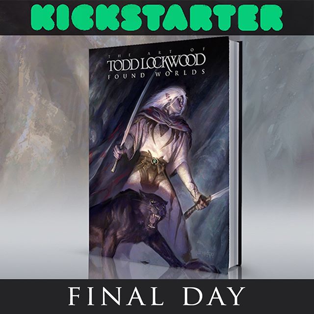 15 HOURS LEFT! 
We're down to the wire! The last 15 hours to pre-order my new art book, Found Worlds.
I plan on saying more in an update, but THANK YOU so much to everyone who has come on this journey with me so far. I'm truly humbled at all the support I've been given in bringing this new adventure to light. To me, this is a legacy I've worked my whole life for. I'm glad I could share it with you. I couldn't have done any of it without you. THANK YOU!
#toddlockwood #drizzt #artbook #digitalart #foundworlds #illustration #fantasy #fantasyart #dnd #dndart #dungeons #dragons #dndart #mtg #magicthegathering #thankyou