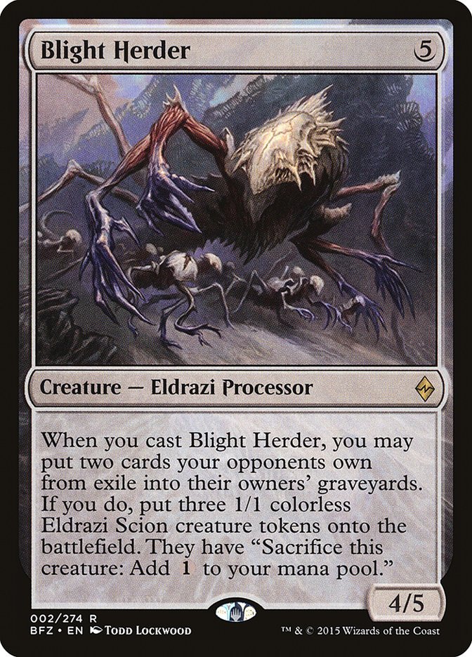 Blight Herder Artist Proof The Art of Todd Lockwood Blight Herder Artist Proof The Art of Todd Lockwood