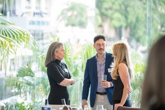 Our Brad and Ella repping LINK Living at the Valley Chamber of Commerce Business Lunch 🙌

Some great insights from Lord Mayor @brisbane.lordmayor on the future of Fortitude Valley. Big things coming for the area and we&rsquo;re here for it. Always g