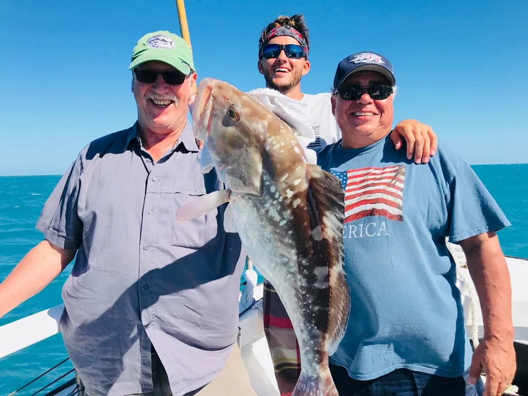 Grouper caught on the Salty Goat