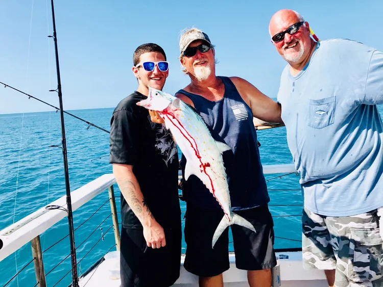 Mackerel caught on the Salty Goat