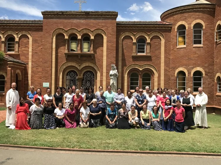 The second group of women who enjoyed a time of silent retreat in Hartzer Park.