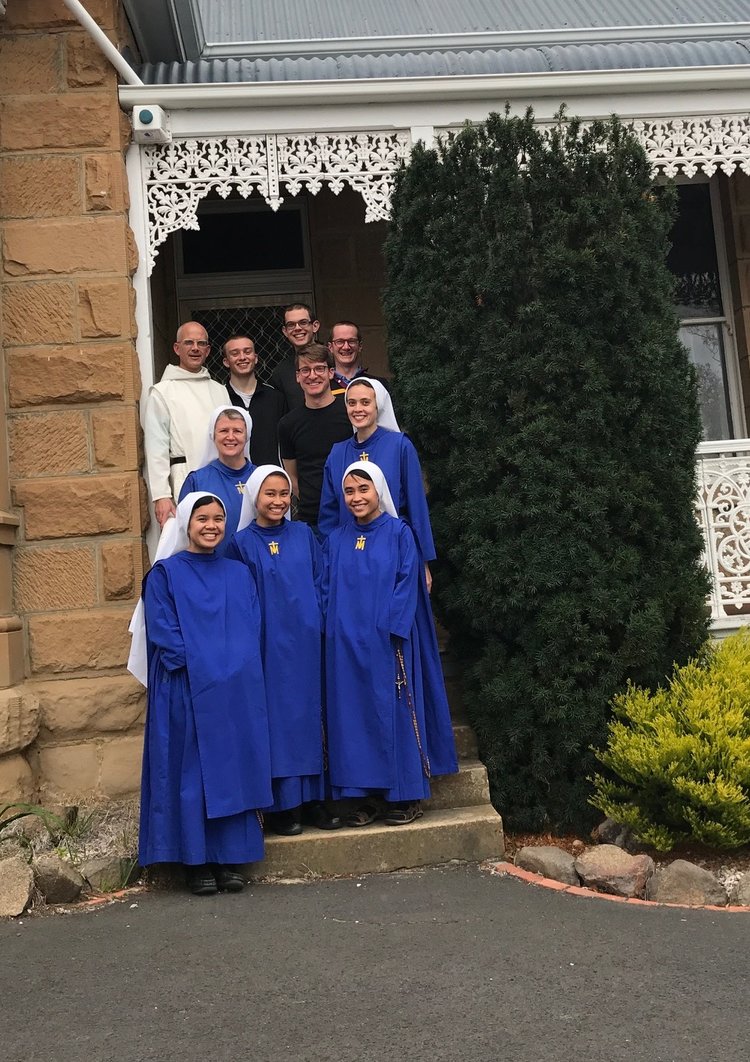 The two communities on Easter Thursday