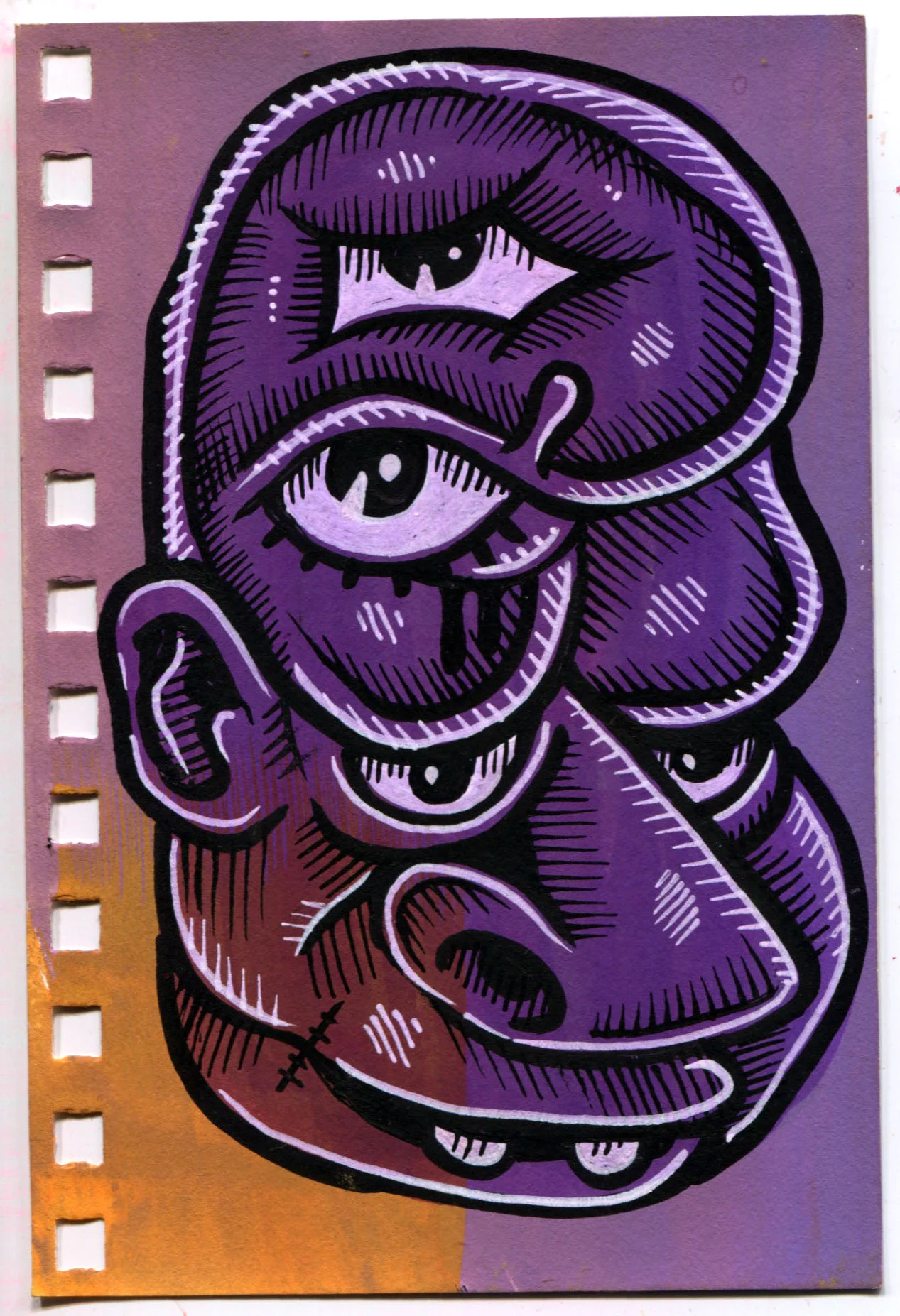 Purple Head
