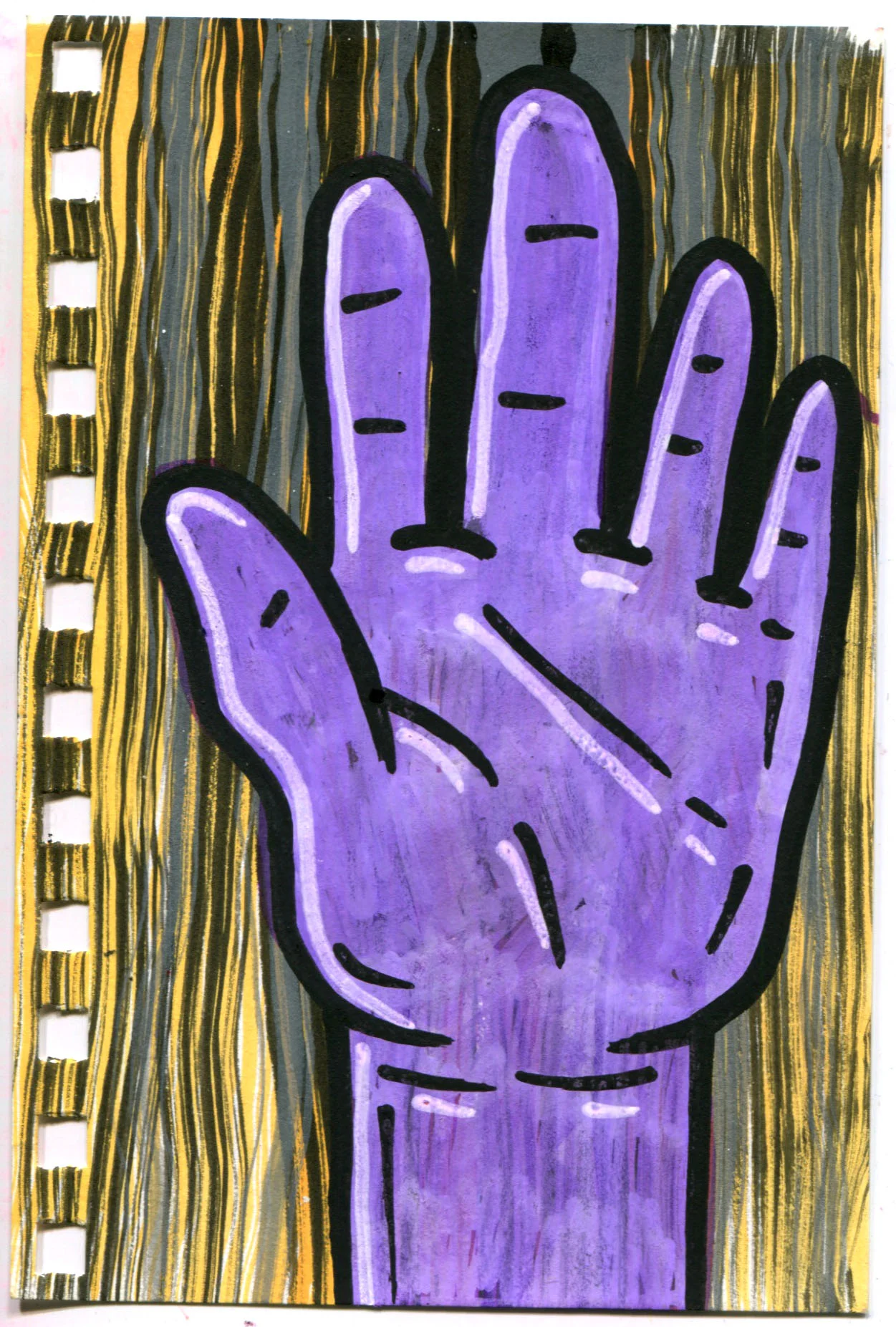 Purple Hand