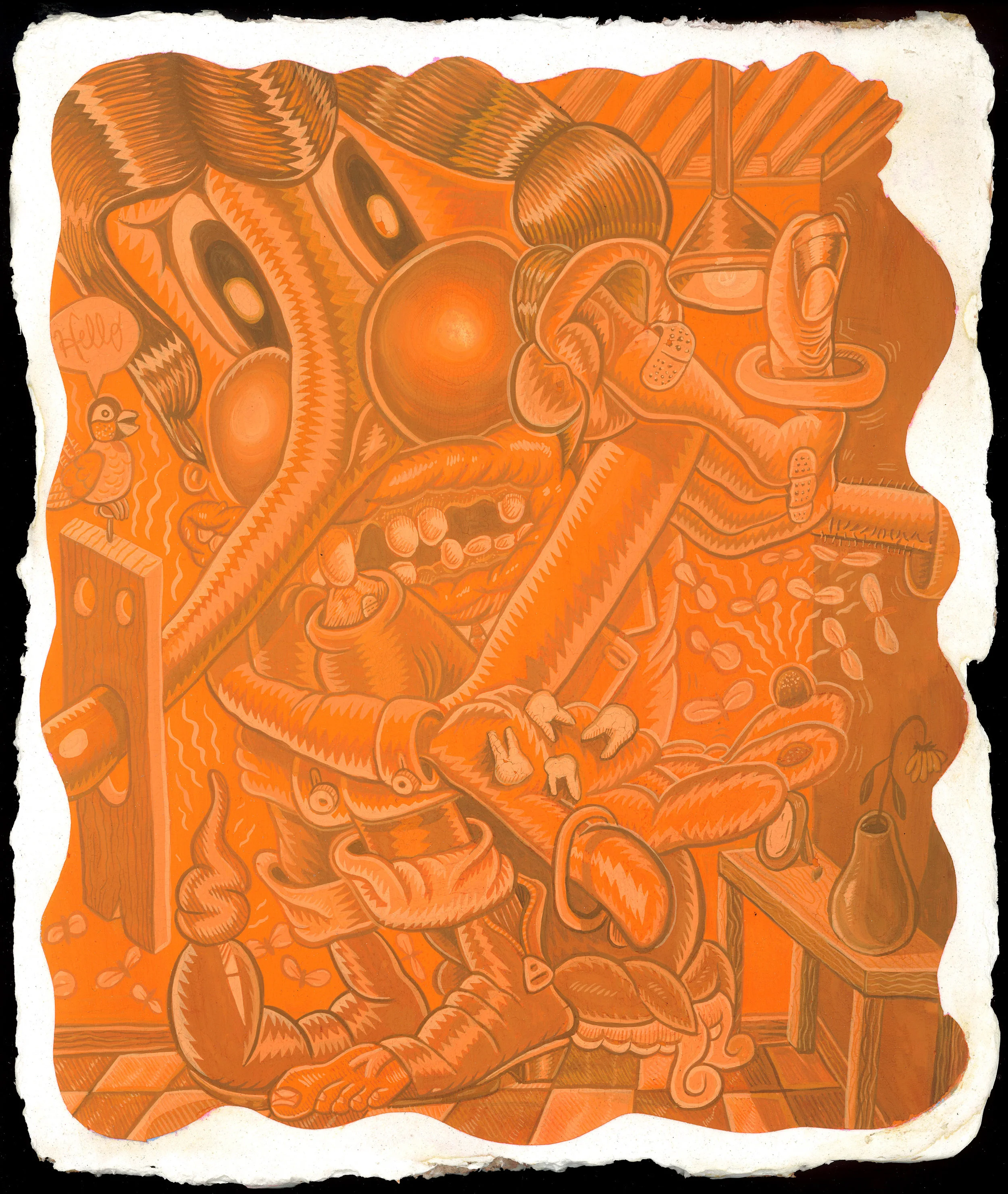Pulling Teeth (Orange)