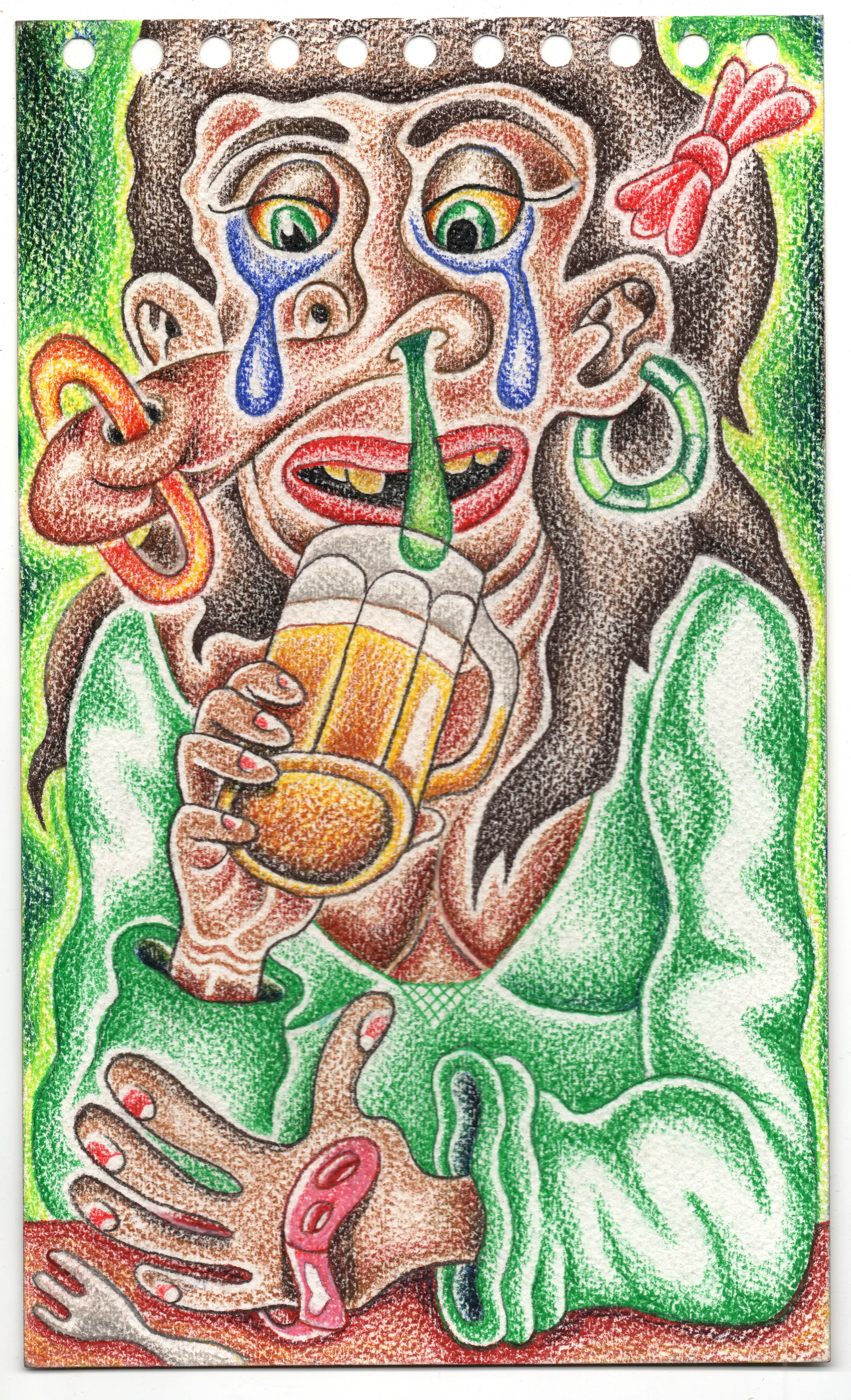 Drinking & Sneezing & Crying