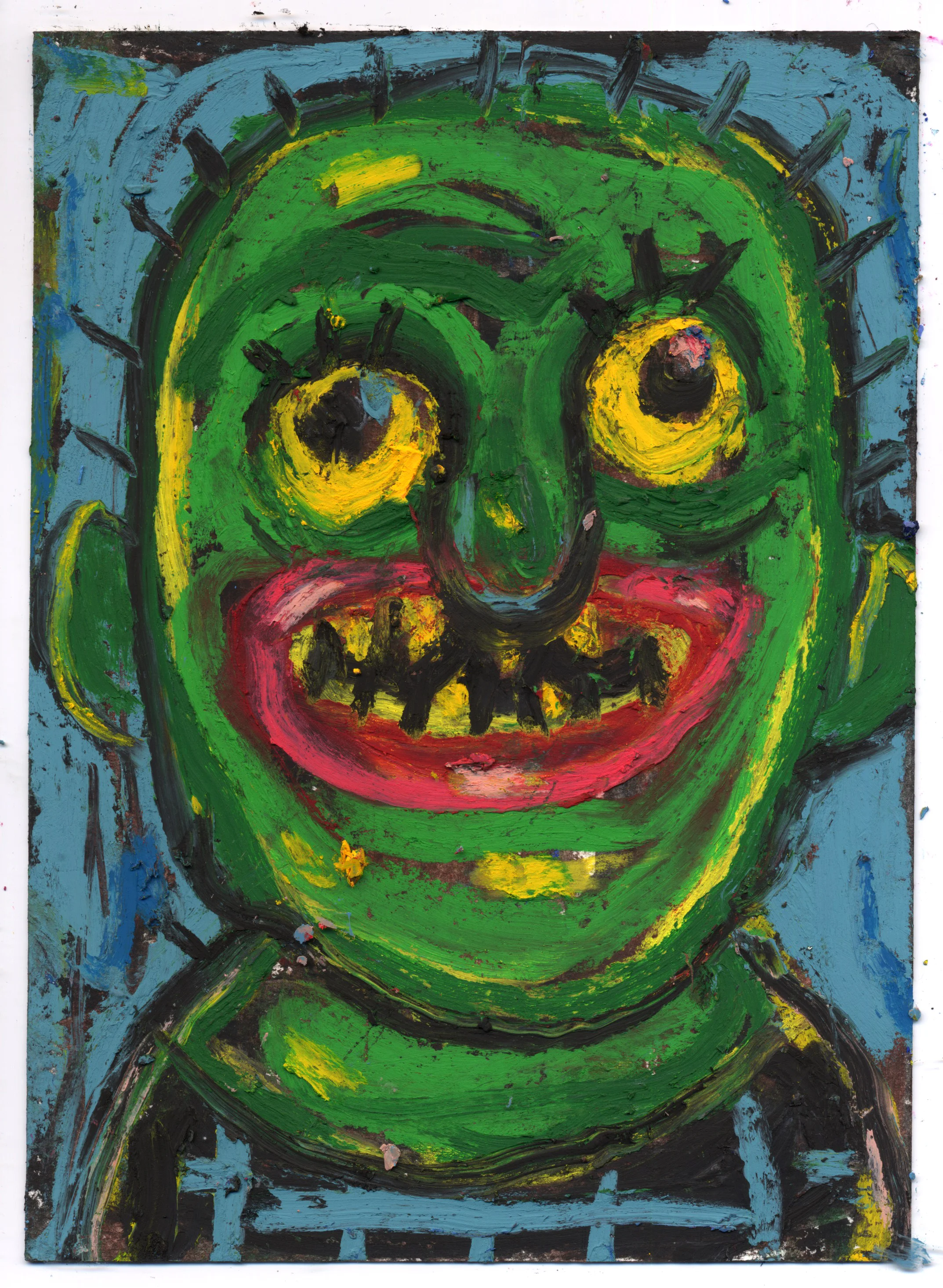 The Haunted Green Mask