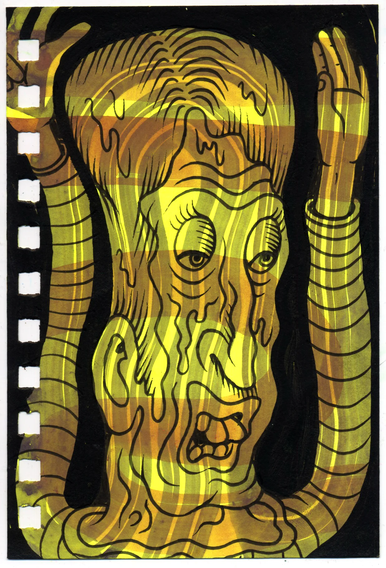 Wavy Yellow Arms