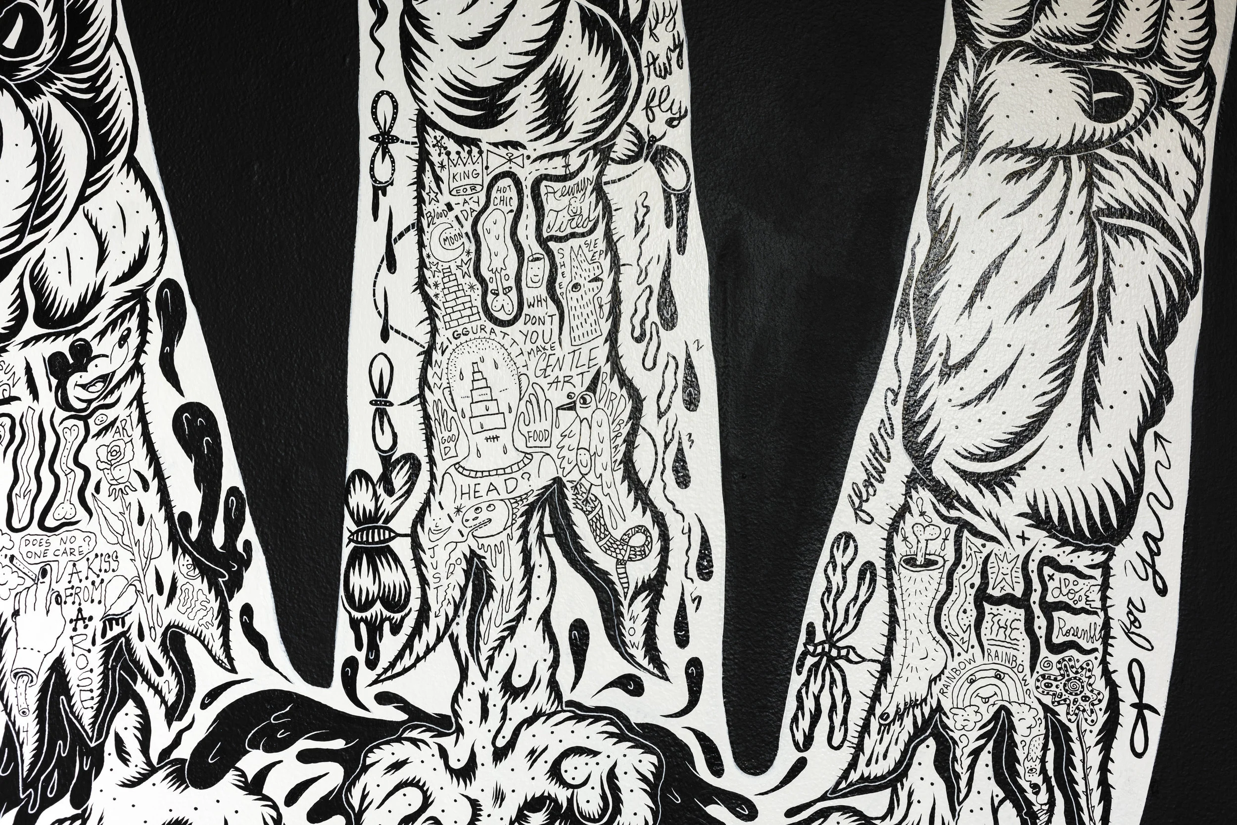 Let Me Help You Make A Mural (Detail)