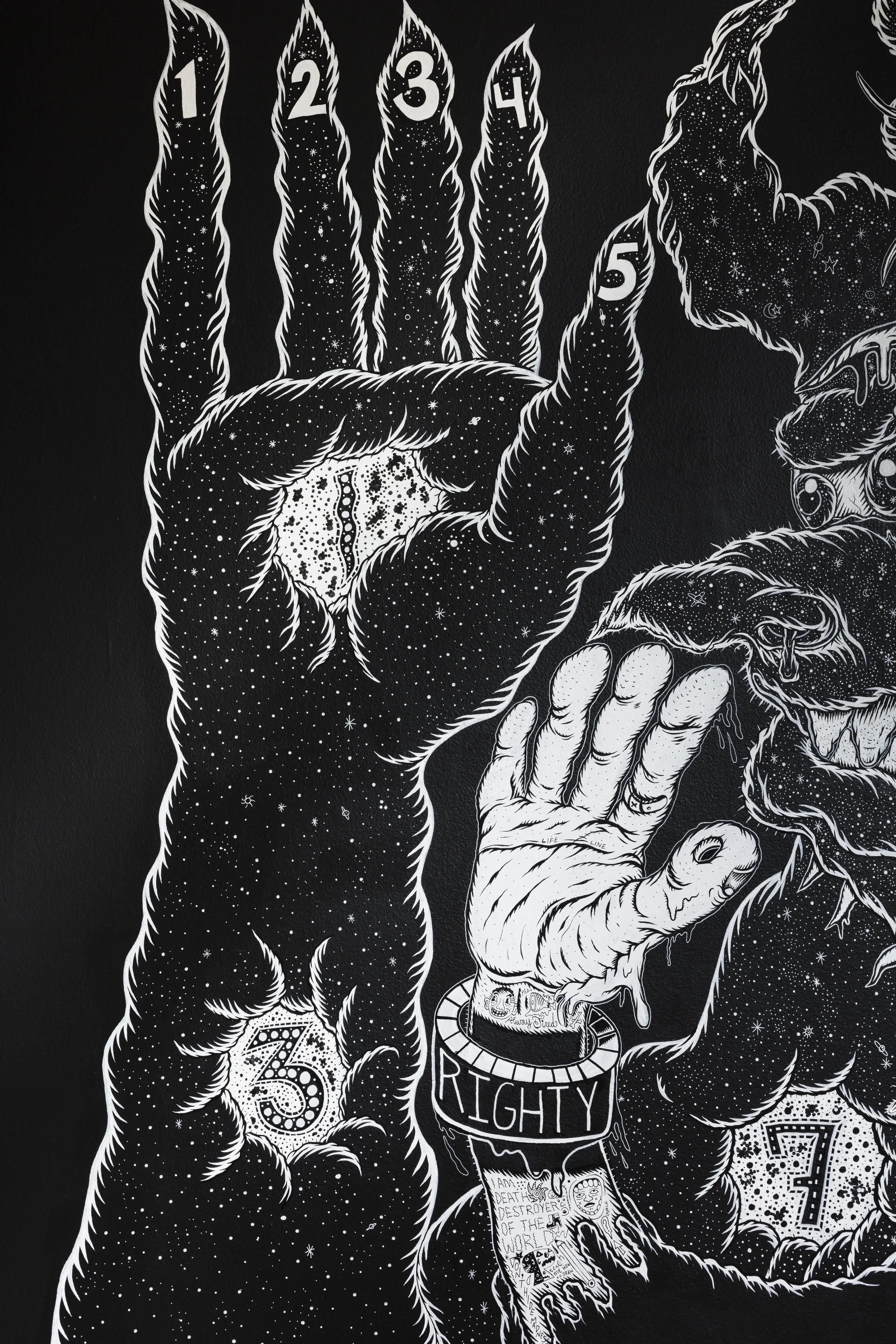 Let Me Help You Make A Mural (Detail)