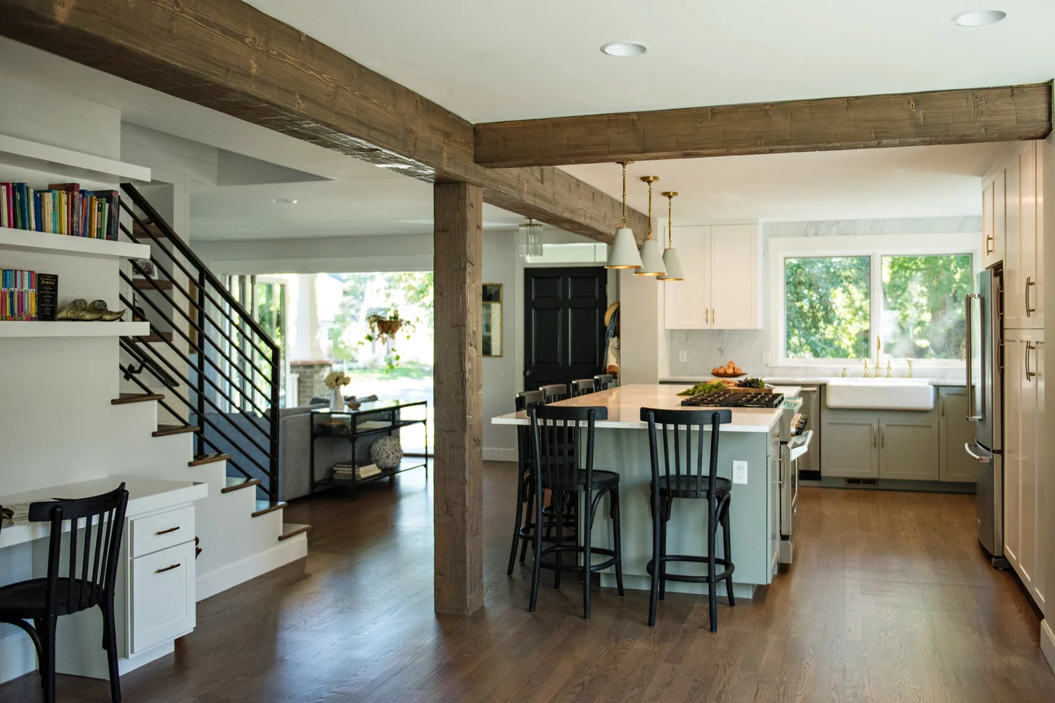 Boulder Newlands Whole House Remodel - eat-in kitchen and home office