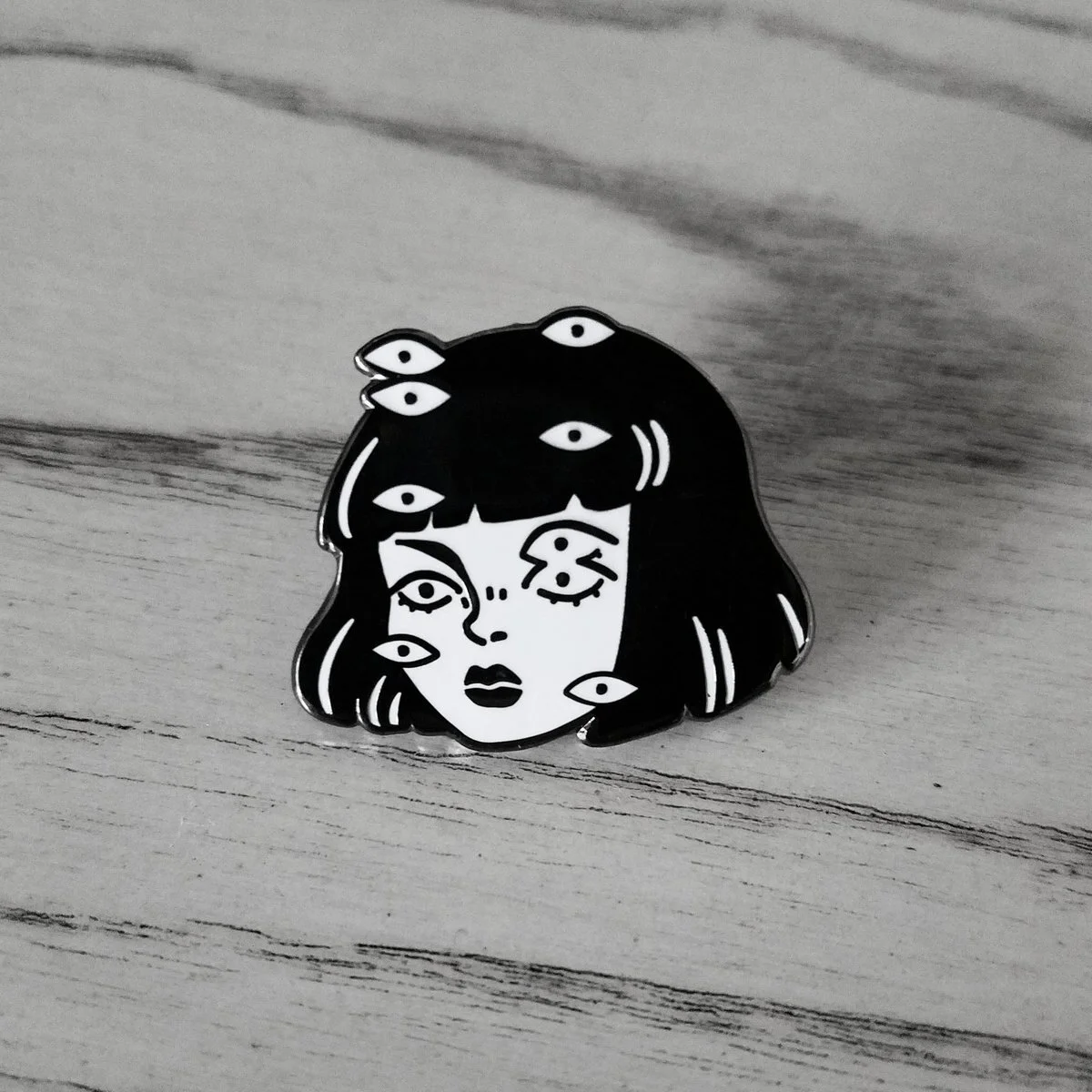EYES Enamel pin, 2018
