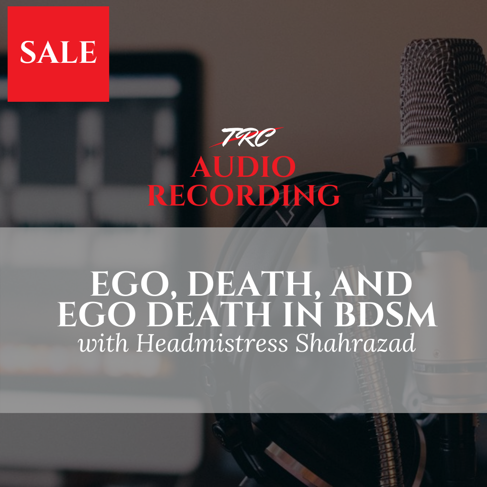 Ego, Death, and Ego Death in BDSM