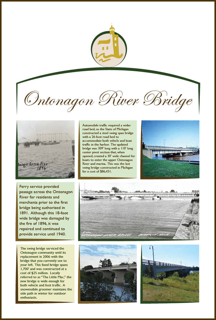 Poster for the Ontonagon Bridge
