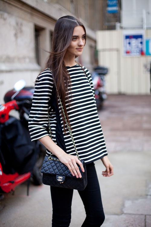 *Recreate this look with the Lucy top and black ponti leggings