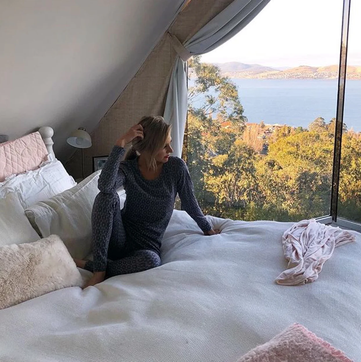 Pure merino wool pyjamas 
