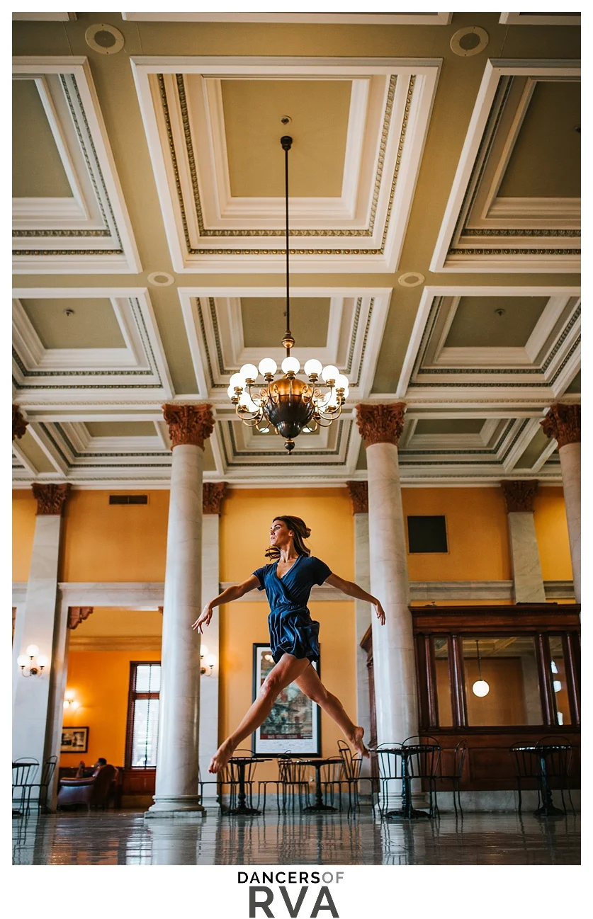 Richmond Virginia Main Street Station Dance Session Gianna Grace Photography Dance Photographer Stavna Ballet Company