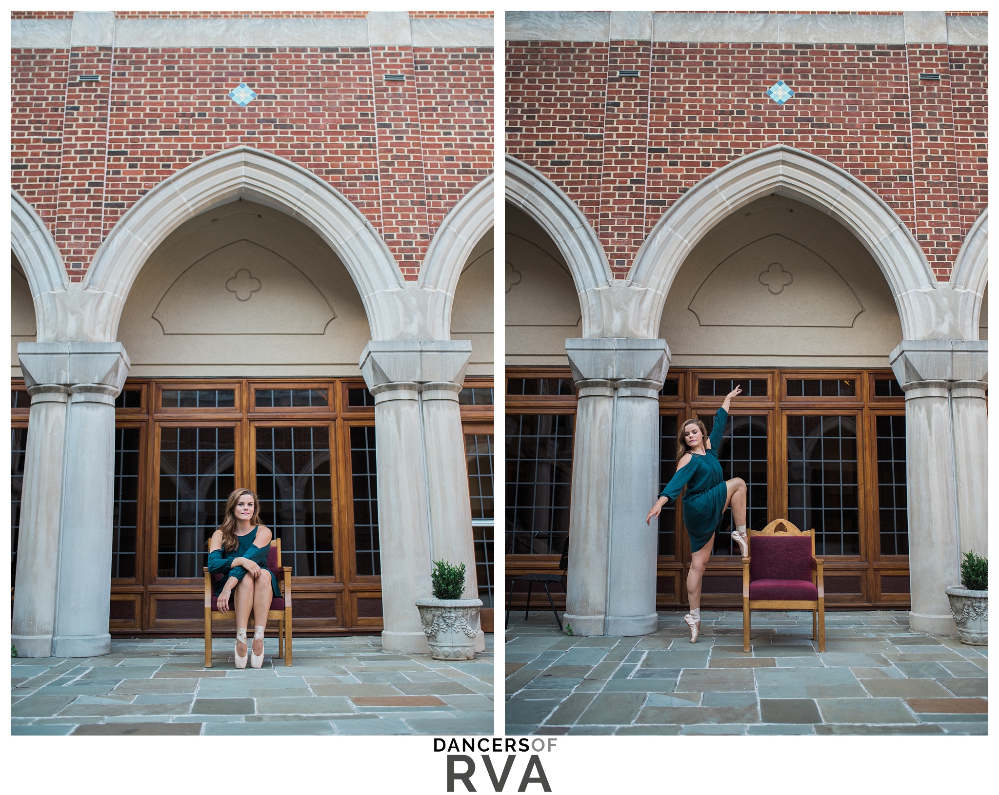 University of Richmond Photography Session Dance Session Richmond VA Gianna Grace Photography Stavna Ballet