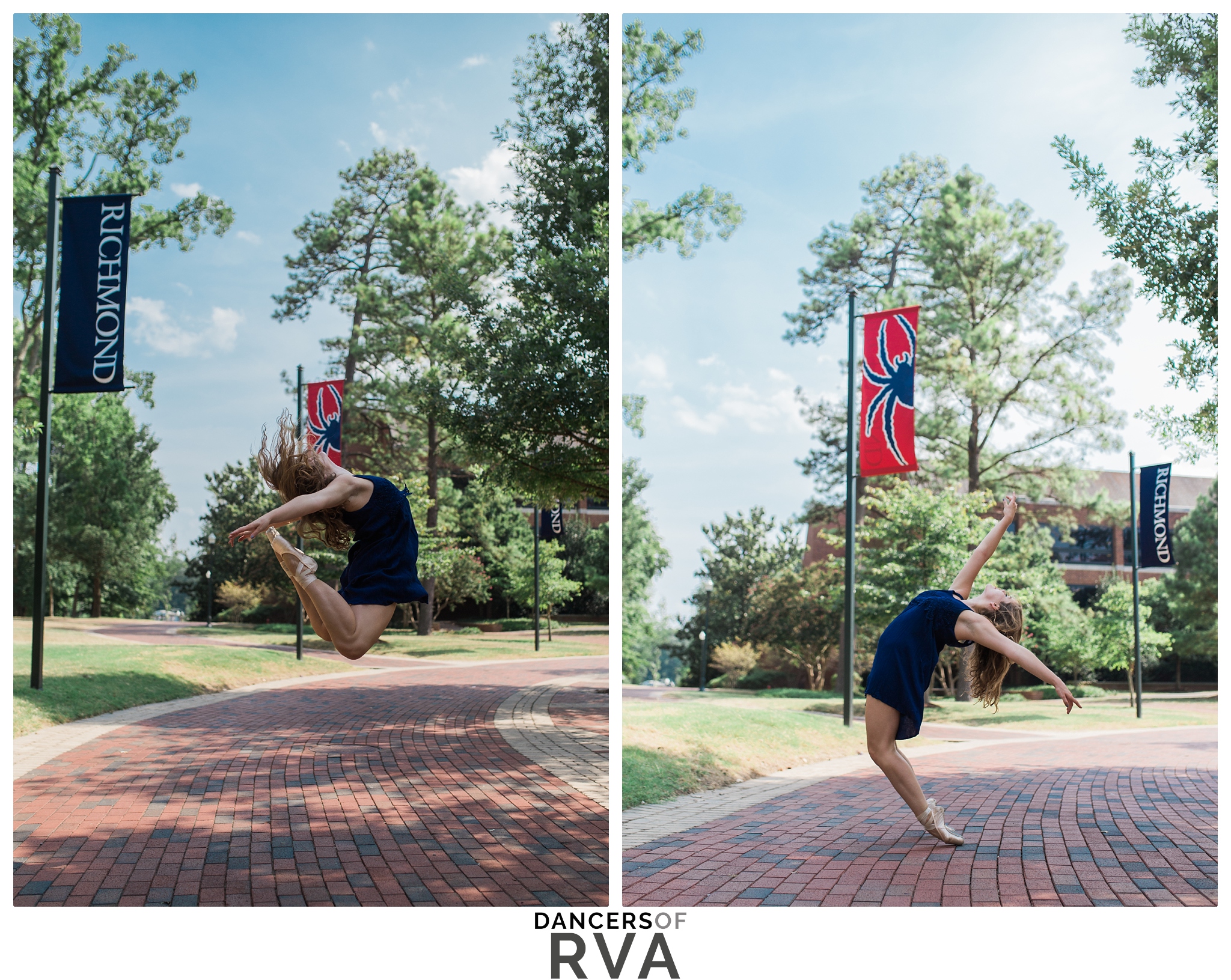 University of Richmond Photography Session Dance Session Richmond VA Gianna Grace Photography Stavna Ballet