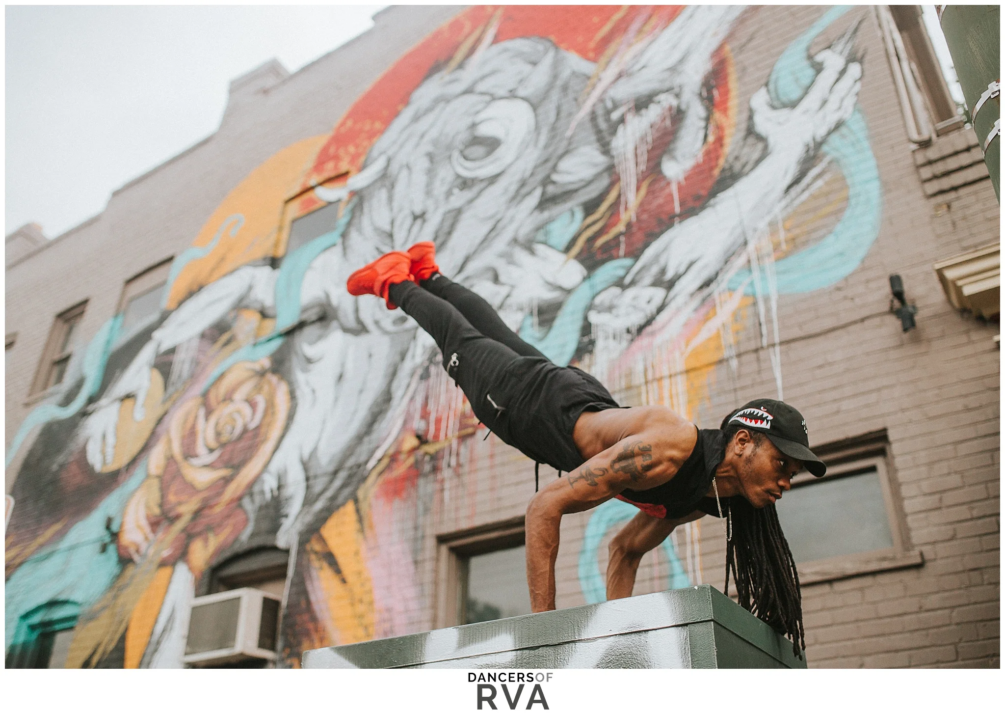 Richmond-Dance-Photographer- Dancers-of-RVA-Latin-Ballet-J.Static-Gianna-Grace-Photography-Carytown-RVA-Mural-Photoshoot