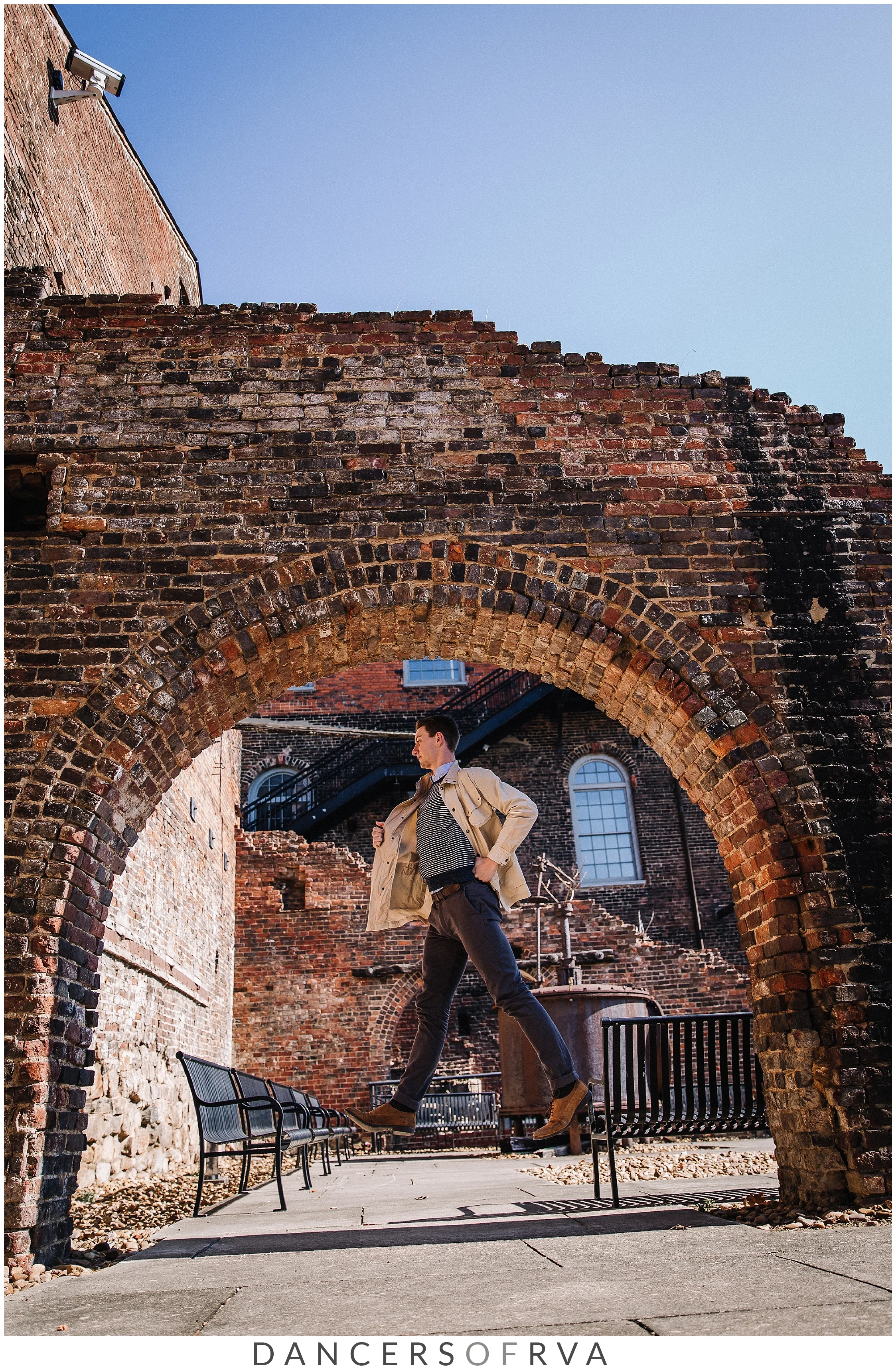 Dancer at Civil War Museum in Richmond VA 