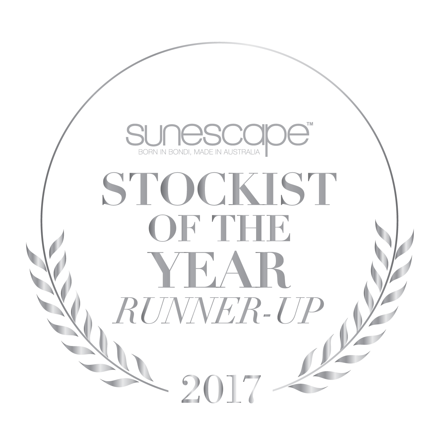 Sunescape Stockist of the Year 2017 RUNNER UP.jpg