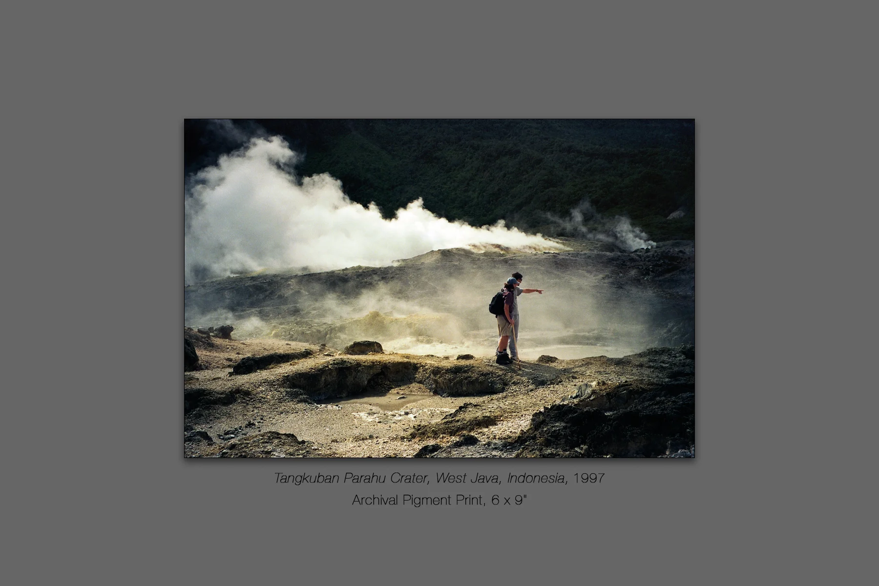 Tangkuban Parahu Crater, West Java, Indonesia, 1997