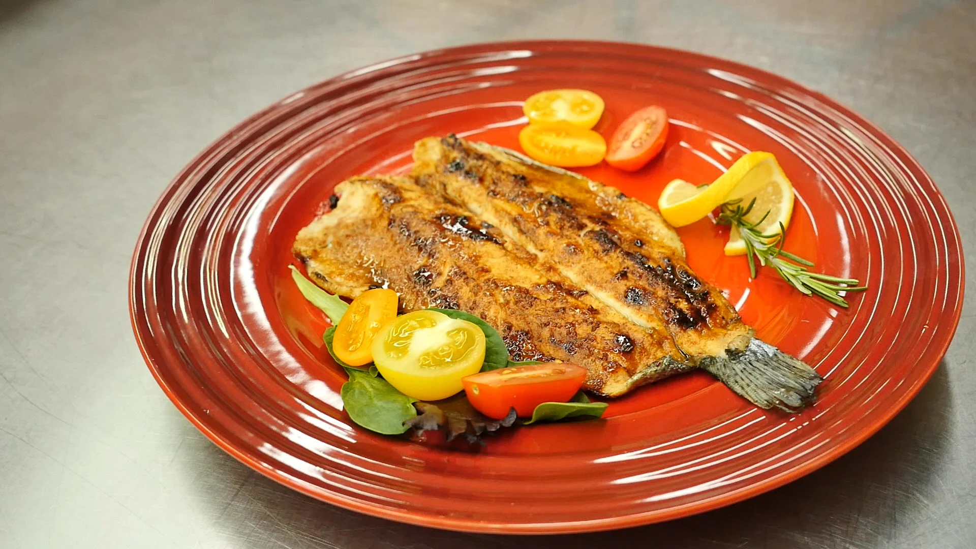 Trout finished with Robbs Ribbs Original Glaze